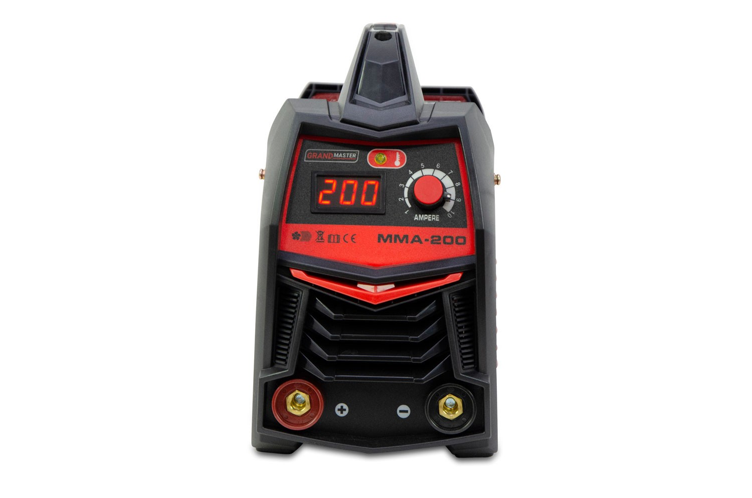 Saldatrice Inverter MMA 200A/220V DC, Display Digitale, Elettrodo 4,00mm